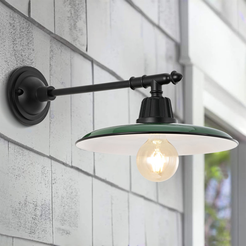 Mamedov LED Wall Light, Green/Black