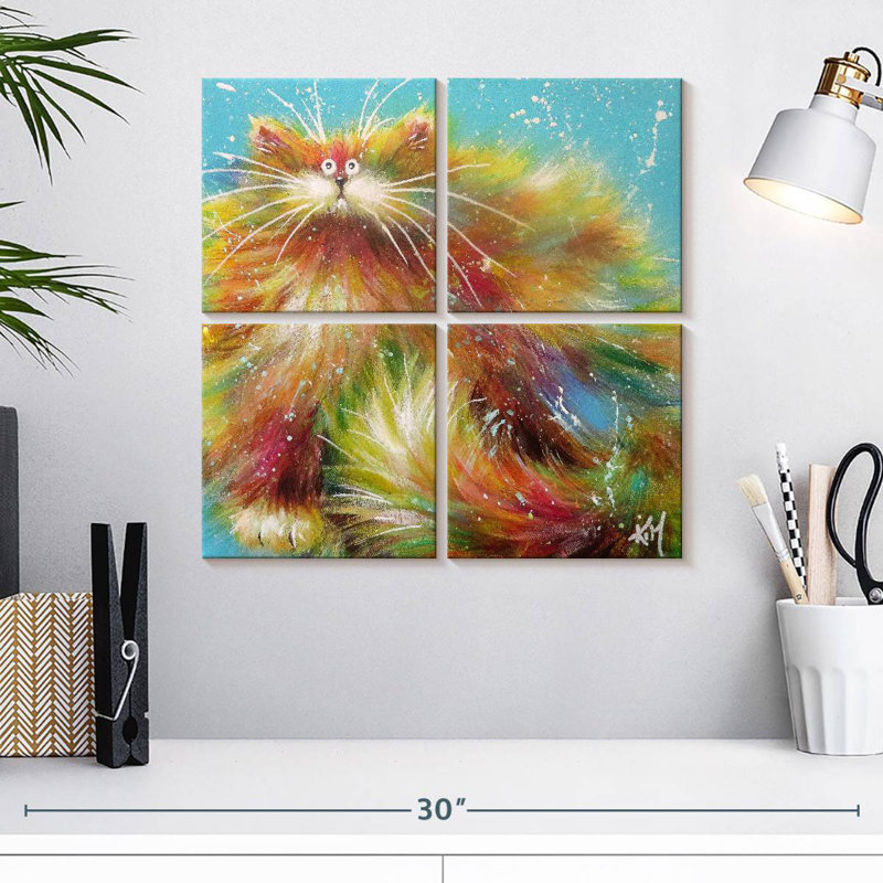 Brampt Kitty Calypso, 18'' H x 18'' W