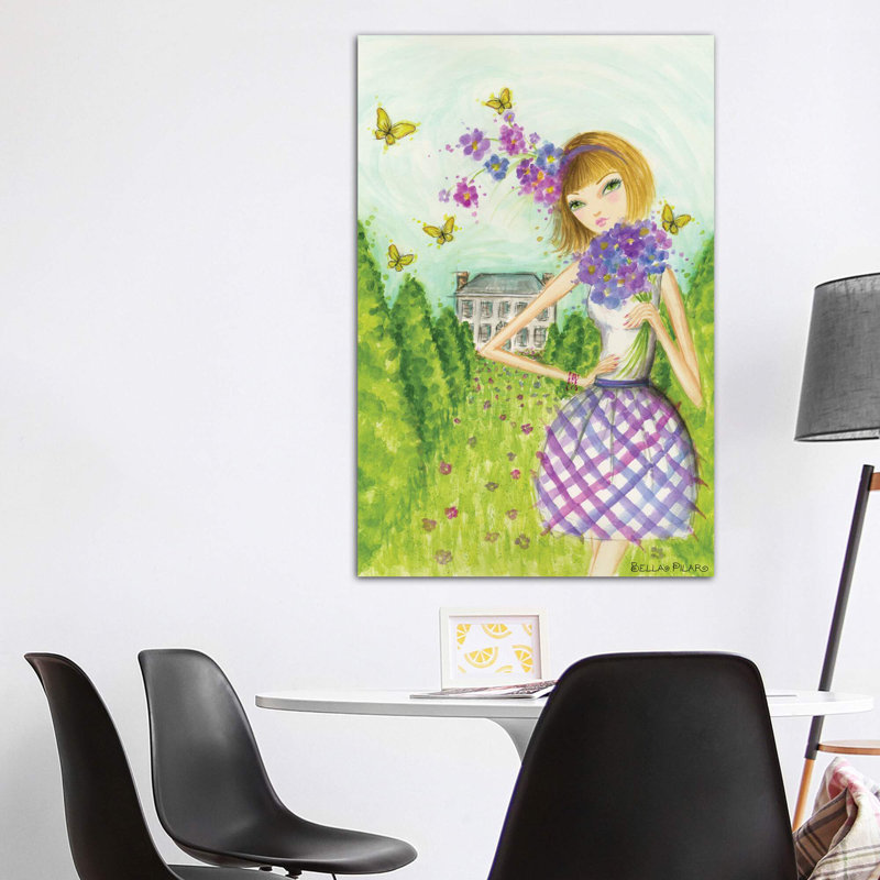 Printemps à Summerside # 2, art, H 60 po x l 40po x P 1,5 po, Toile tendue