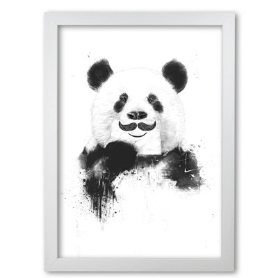 Funny Panda 1 Piece Wall Art