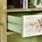 Country style painted bookcase