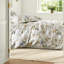 Ensemble de literie élégant en satin de coton à motif floral luxueux pour le confort de la maison