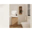 Meuble-lavabo autoportant de 23 po avec lavabo et support de rangement, portes à fermeture douce-1447526192