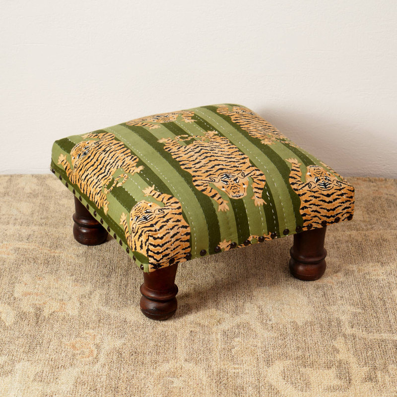 Tabouret d'appoint rembourré Tiger