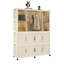 Portable Expandable Wardrobe Closet With Magnetic Doors, Multiple Cubes, Hanging Rod And Hangers For Efficient Clothes Storage