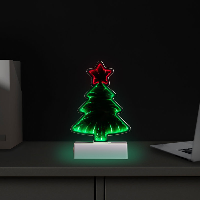LED 3D Christmas Tree Tunnel Light - 8"