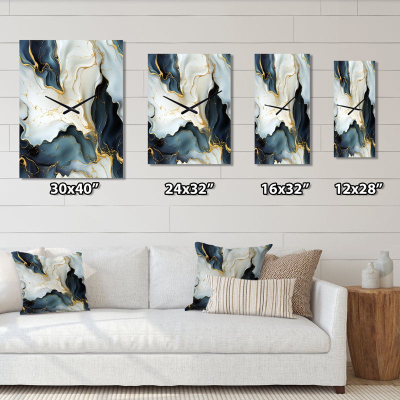 Jamianne - Horloge murale glam, Moyen