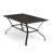 Rectangular 53"L X 30"W Outdoor Dining Table With 1.5"Umbrella Hole