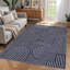 Rectangle Striped Area Rug-388638628-388638630