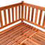 Banc de jardin en bois Breindel-1378985538
