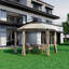 11,5 pi L 11,5 pi. D Pavillon de jardin en acier-86138925