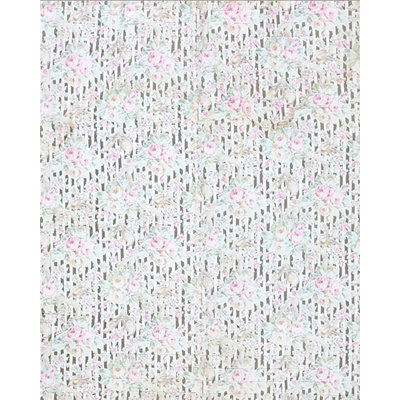 Antique Quilt America Ivory 1920s Rug
