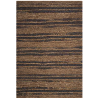Ralph Lauren Cliff Stripe Jute, Cotton Striped Rug