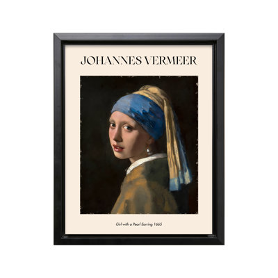 Johannes Vermeer - Girl With A Pearl Earring