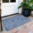  Machine Washable Indoor/Outdoor Chantille ACN990 Green Area Rug-1252082664