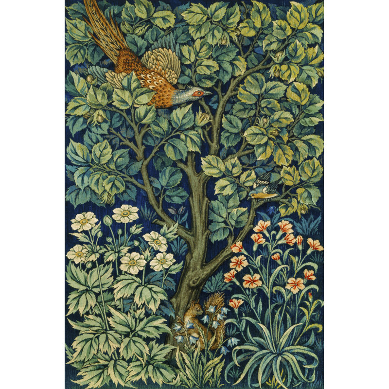 Tayvione Wm Morris Patterns IV by William Morris - Wrapped Canvas Print, 46 cm H x 30 cm W