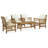 Costanza 5 Piece Lounge Chair with Cushions-1861643052
