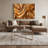 Gradient Abstract 6 Brown Canvas Wall Art-2045408631
