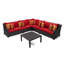 Deco 6 Piece Setting Group with Cushions-1604617920