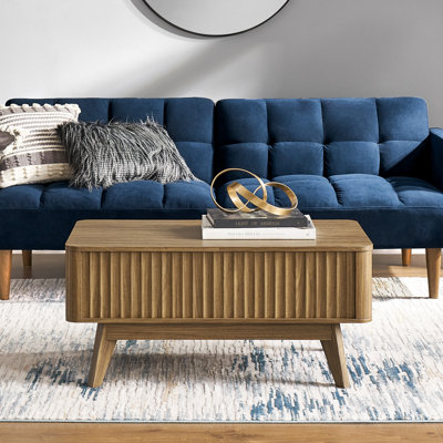 Dorcus Lift Top 4 Legs Coffee Table with Storage by George Oliver