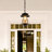 Amberson Aluminum 1 -Bulb 12.2'' H Outdoor Hanging Lantern