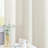 Semi Sheer Rod Pocket Farmhouse Textured Curtains-391720889-391720894