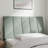 vidaXL Headboard Cushion Hanko Light Grey 100 cm Velvet-690265845