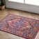 Aliece Bohemian Medallion Power Loom Performance Pink/Orange Rug