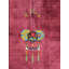 Antique Purple Color Filed Classic Floral Vase Pattern Chinese Deco Carpet
