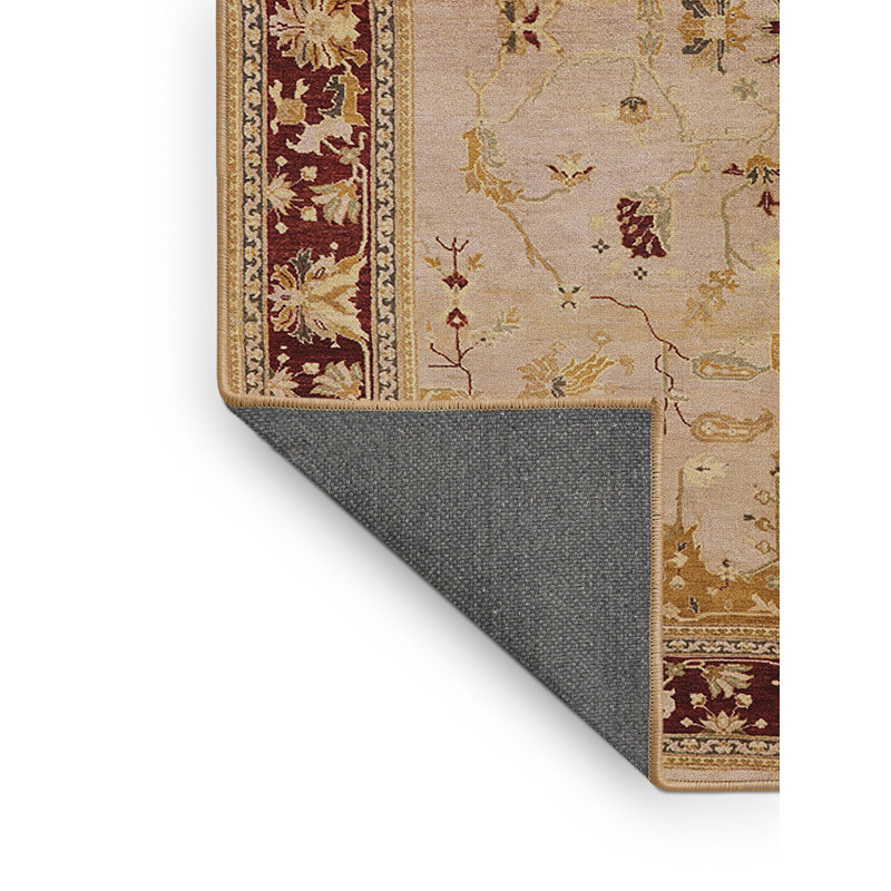 Tapis oriental rouge / beige Heros, Rectangle 4 pi x 6 pi