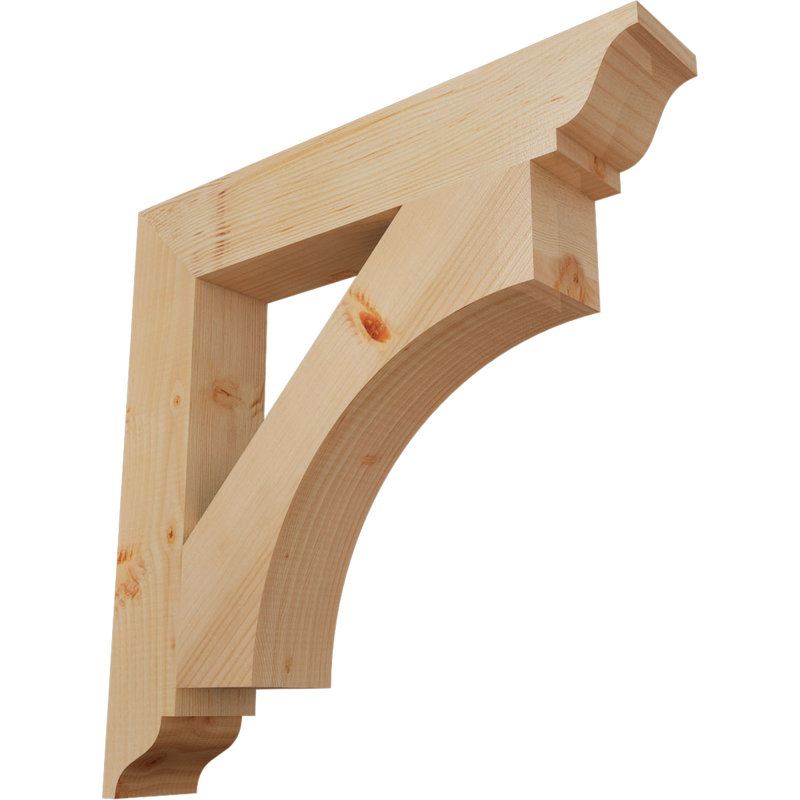 Support l 3 3 po x P 24 po x H 24 po Westlake, Lisse, H 24 po x l 3,5 po x P 24 po, Douglas