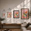 Modern Blooms Botanical - Framed Print-349013150-349013151