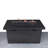 25" H x 42" W Fiber Reinforced Concrete Propane Outdoor Fire Pit Table-944916811