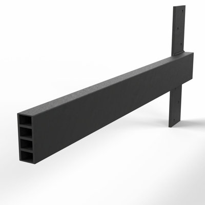 24 po x 1 po x 2,5 po - Support de meuble-lavabo flottant inversé Original  
