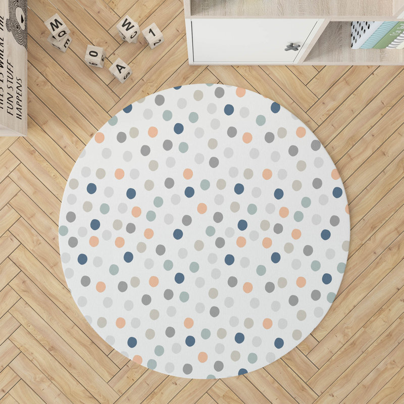 Tapis de jeu Always Polka Kids, Rond 5 pi