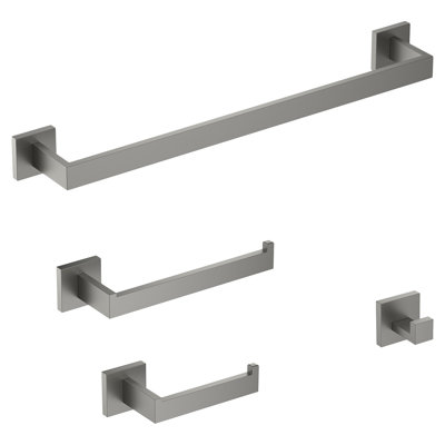 4 - Piece Bathroom Hardware Set