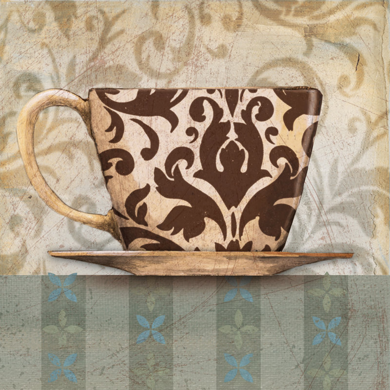 Coffee Spa - Wrapped Canvas Painting, 30cm H x 30cm W x 3.8cm D