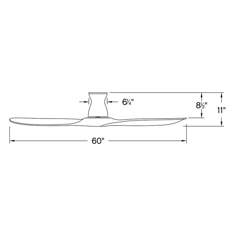 Ventilateur Swell, Blanc mat