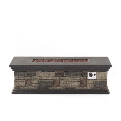 Rectangle Mgo Fire Pit - 50 000 Btu