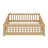 Queen Floor Bed With Safety Guardrails-113029311