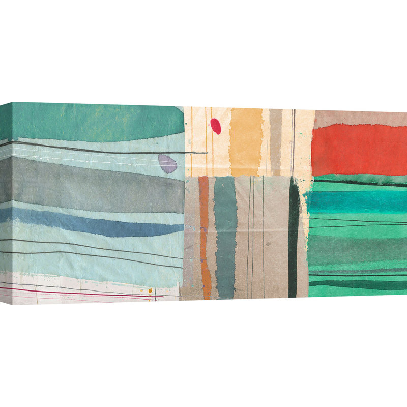Supernatural by Viola Bertel - Wrapped Canvas Painting, 35cm H x 70cm W x 4cm D