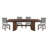 Safaa 5-piece Dining Table Set-129883056
