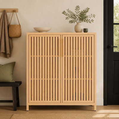 12 - Pair Shoe Storage Cabinet