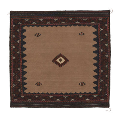 Kilim & Flatweave One-of-a-Kind 3'9X3'8 Area Rug