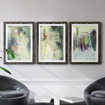 " Nature's Elements I " 3 - Pieces Painting Print