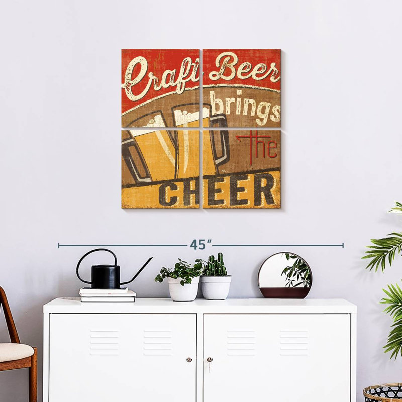 Tergel Craft Brew, H 26 po x l 26 po