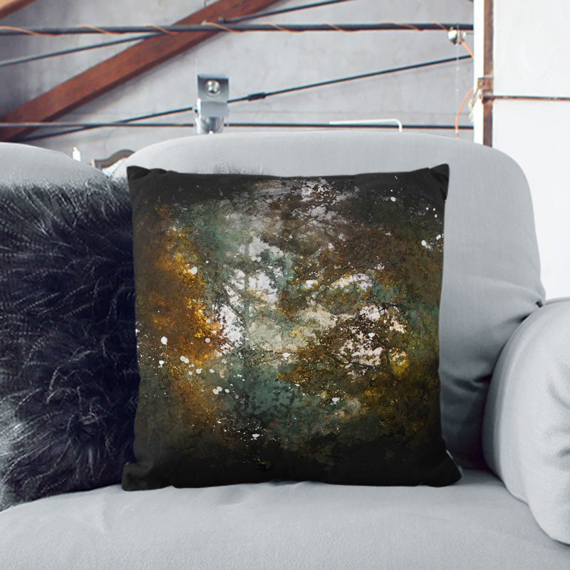 Square Throw Cushion, 40cm H x 40cm W x 15cm D