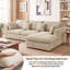 109" Upholstered Sectional Modern L-Shaped Sofa-2040094997