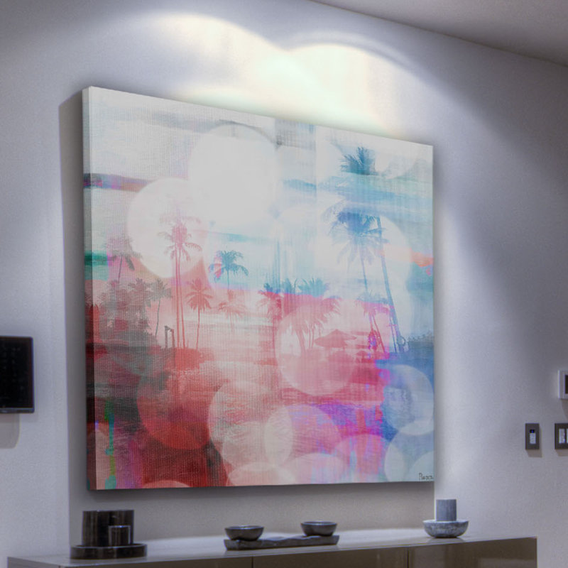 « paradise found » par parvez taj,, photographie sur toile tendue, H 18 po x l 18 po