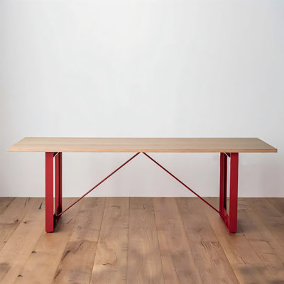 78.74"Minimalist creative solid wood conference long table